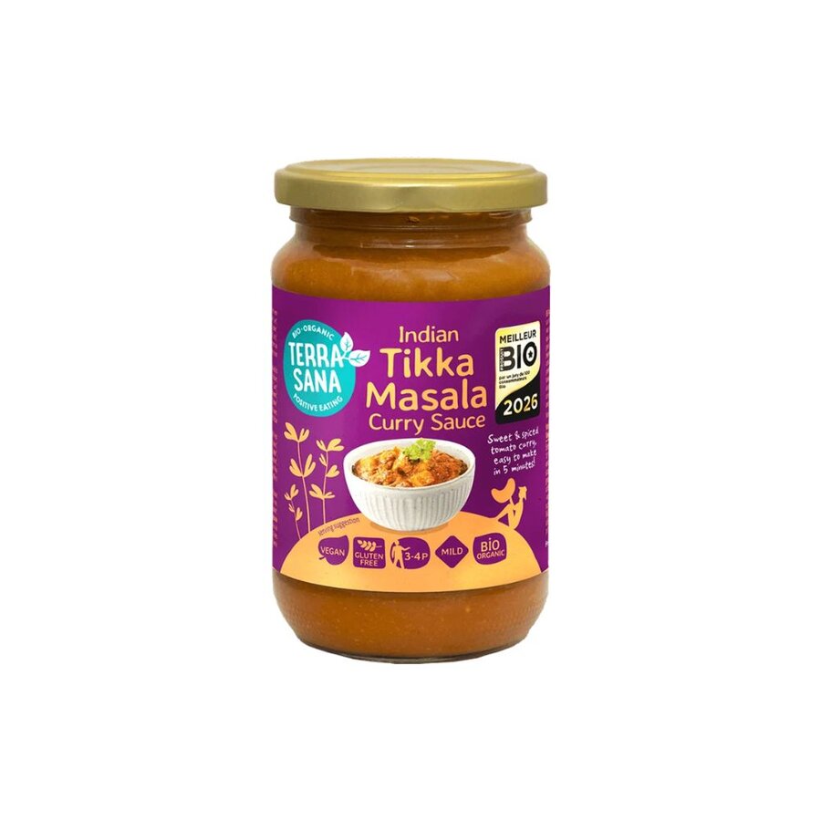 TerraSana indian tikka masala curry sauce 350 g