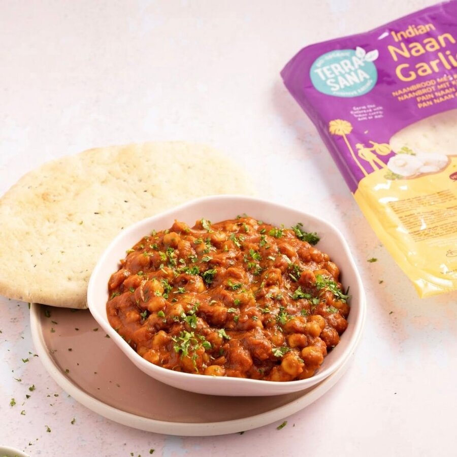 TerraSana indian naan garlic 240 g