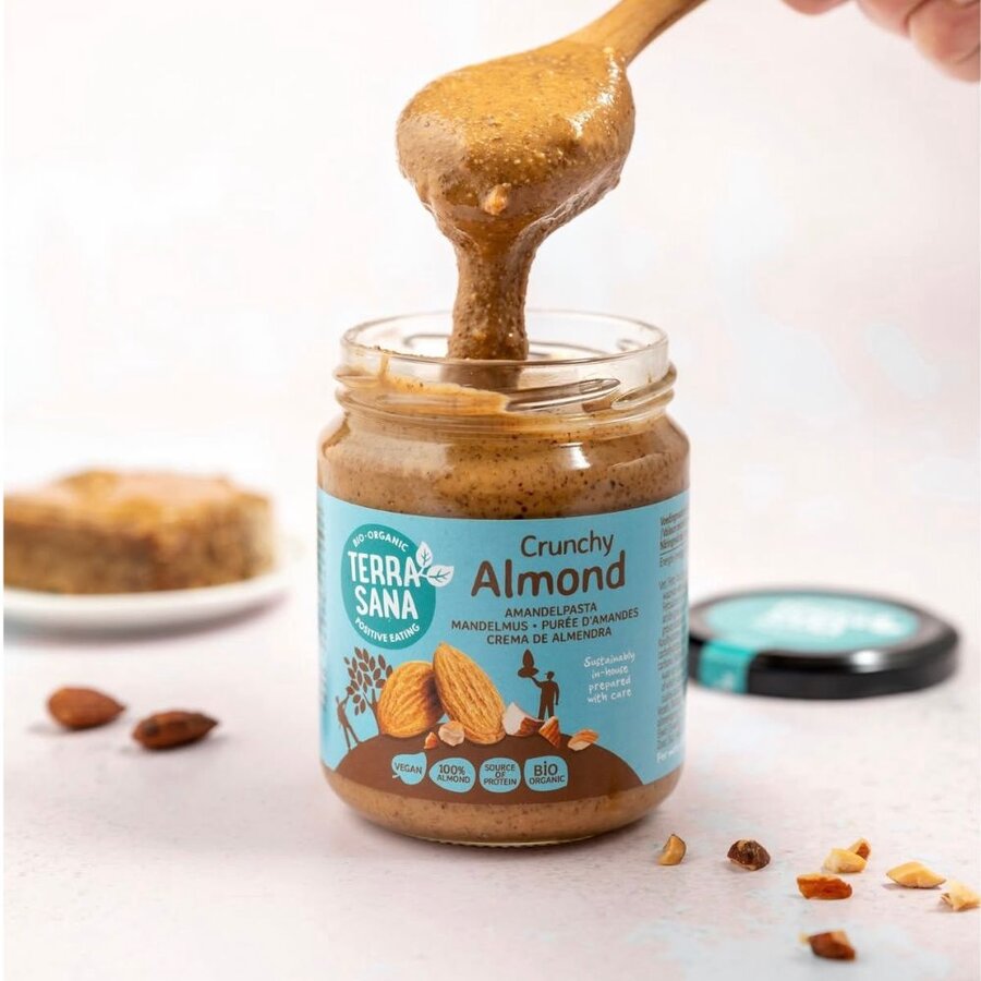 TerraSana crunchy almond butter 250 g