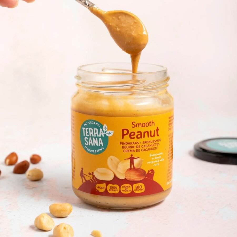 TerraSana smooth peanøttsmør 250 g