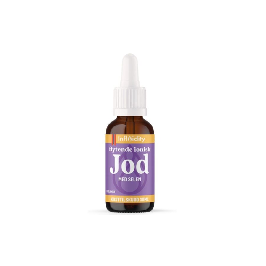 MSM Influidity flytende ionisk jod med selen 30 ml