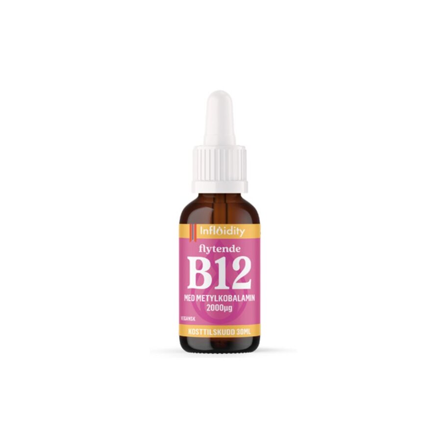 Msm Influidity flytende B12 30 ml