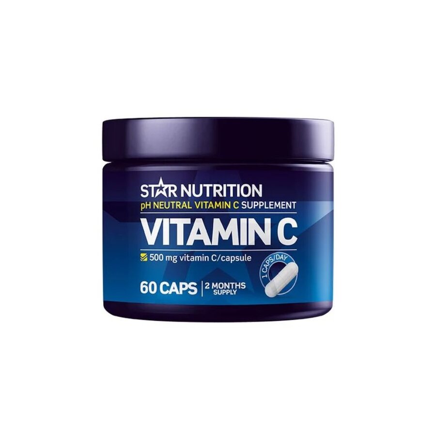Star Nutrition vitamin C 60 kapsler