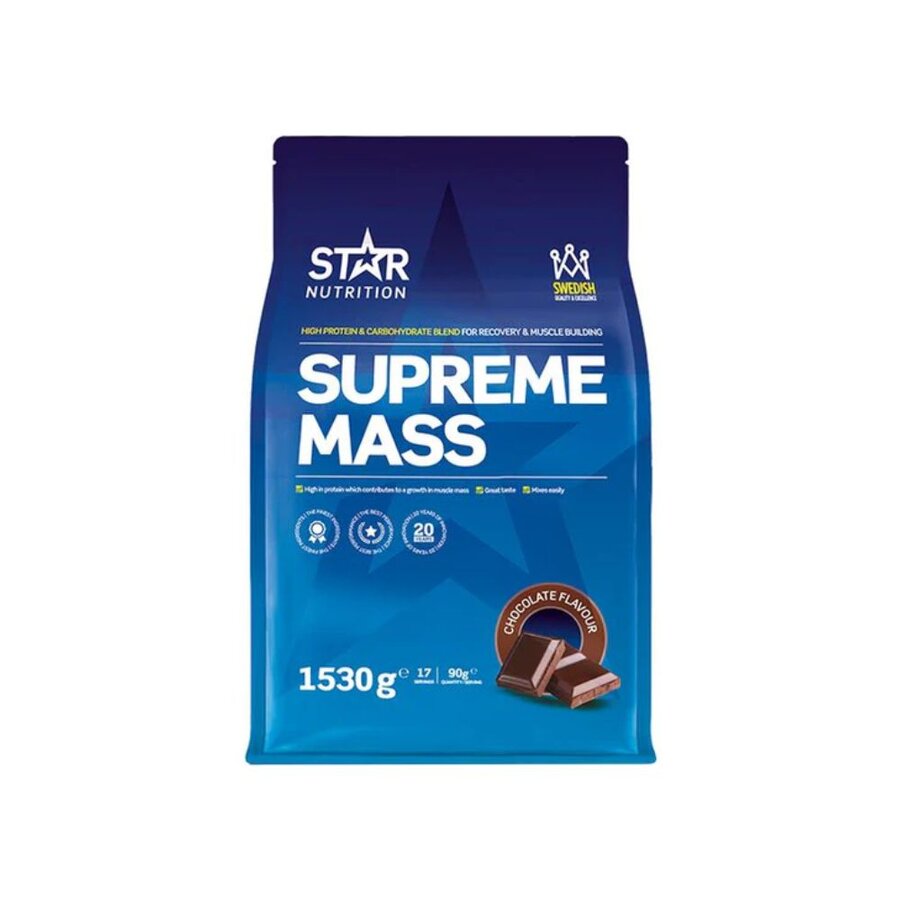 Star Nutrition supreme mass sjokolade 1530 g