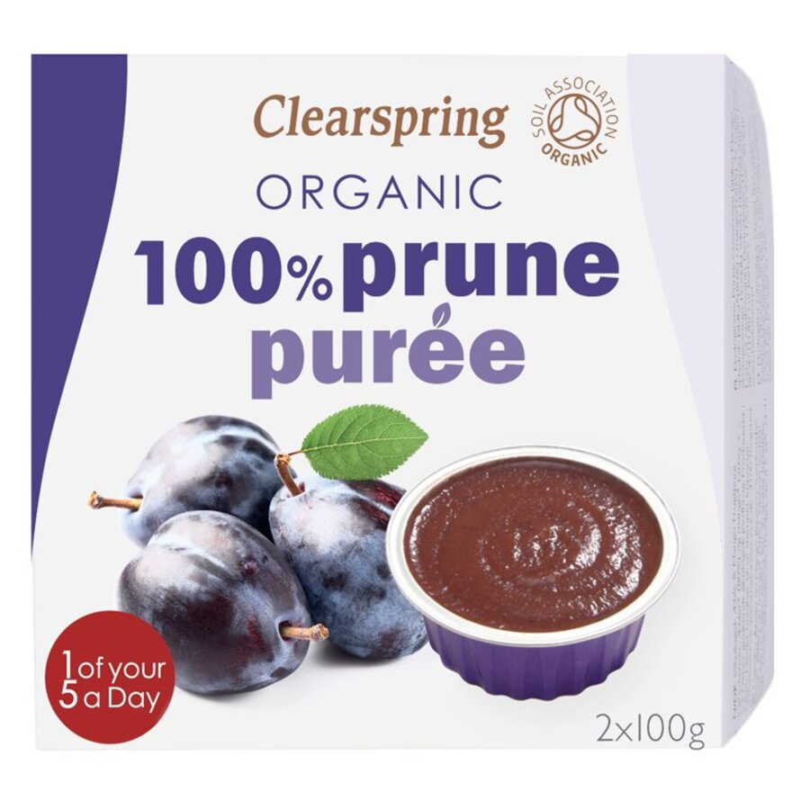 Clearspring økologisk fruktpuré pære 2 x 100 g