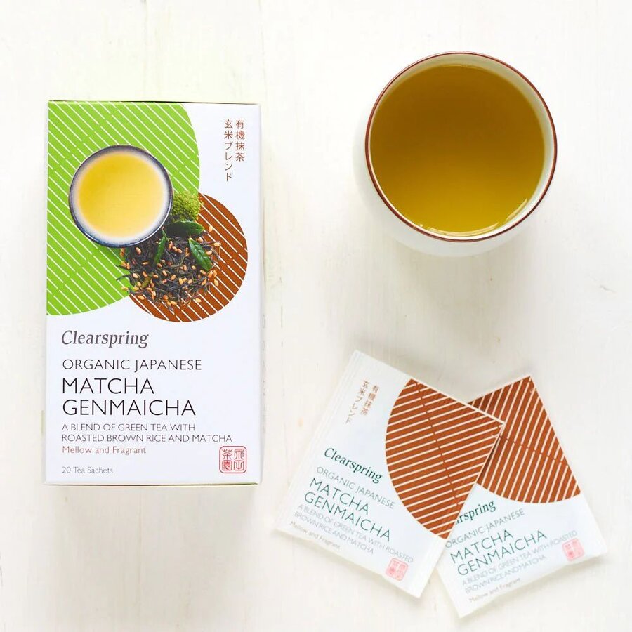 Clearspring matcha genmaicha 20 teposer