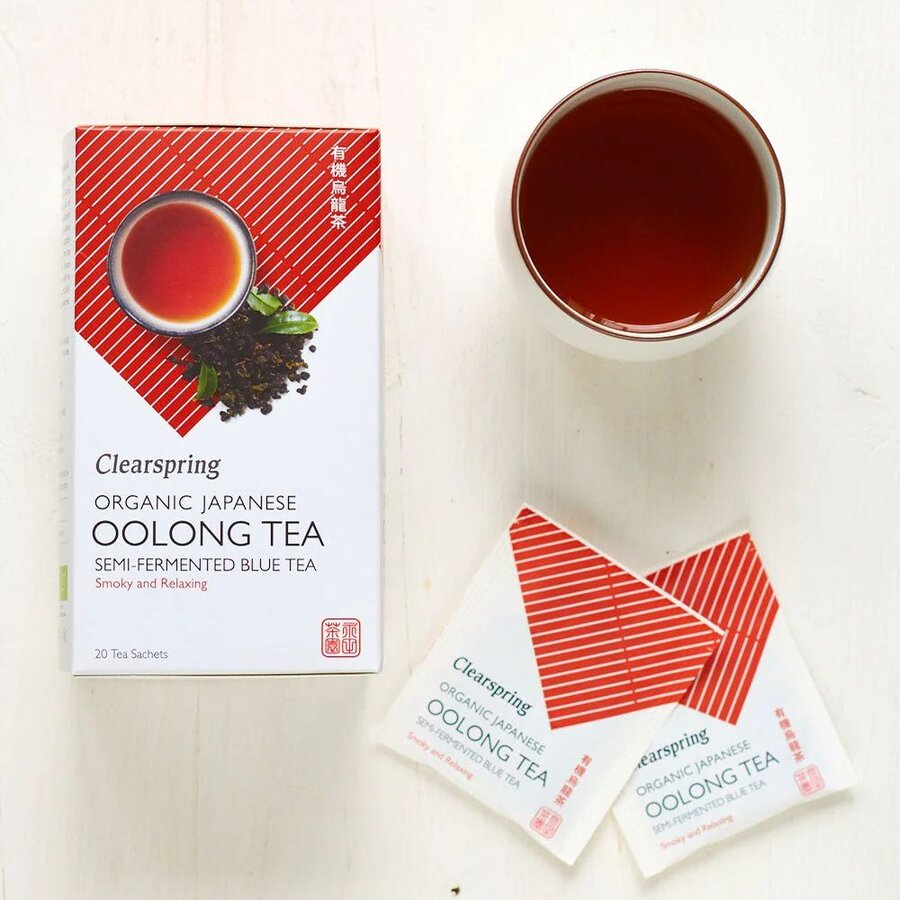 Clearspring økologisk japansk oolong te 20 poser