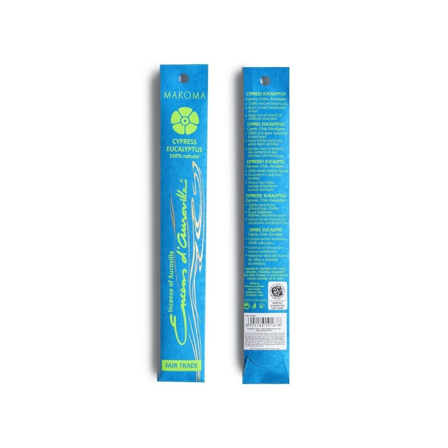 Maroma røkelsespinner sypress eukalyptus 10 stk