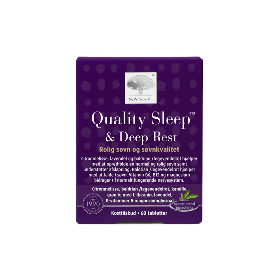New Nordic quaity sleep & deep rest  60 tabl
