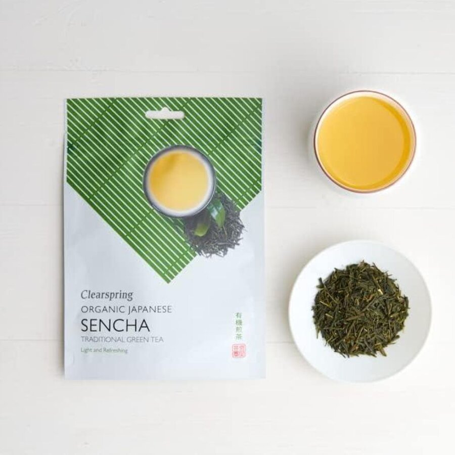 Clearspring sencha te løsvekt 90 g