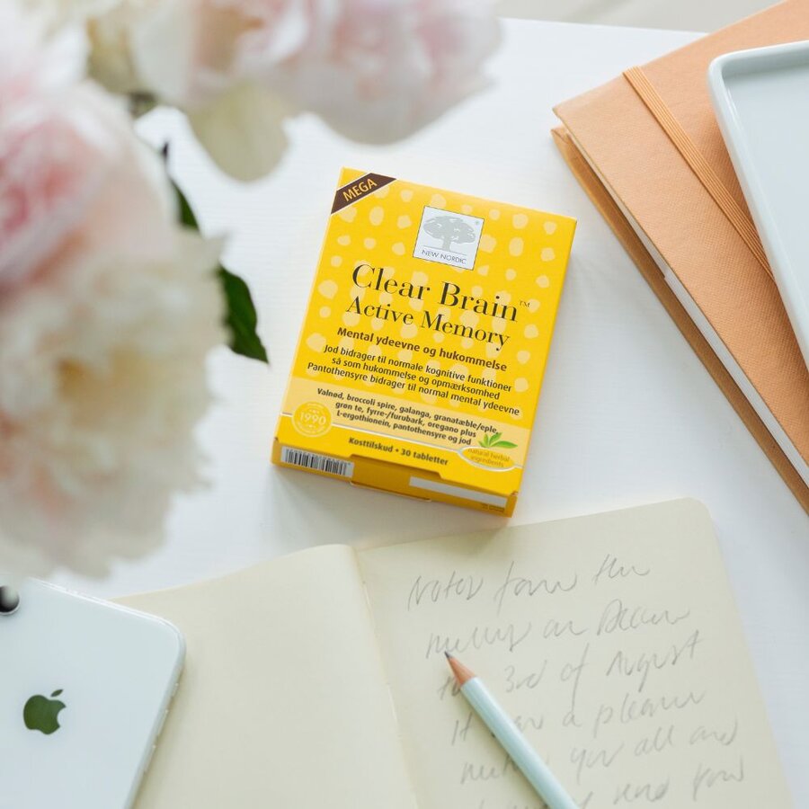 New Nordic clear brain active memory 30 tab