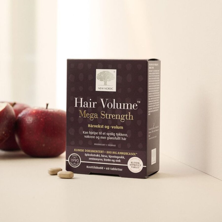 New Nordic hair volume mega strenght 60 tab