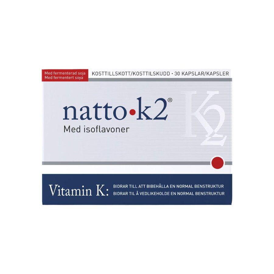 Natto K2 30 kapsler
