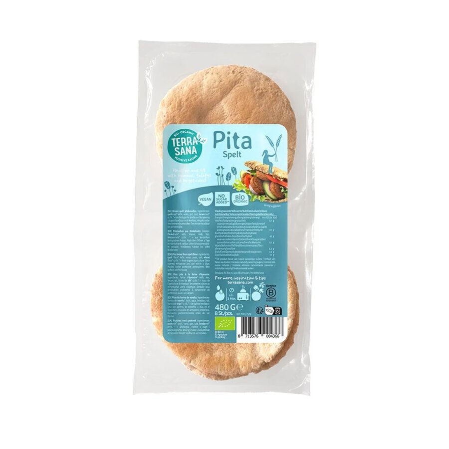 TerraSana pita spelt 480 g