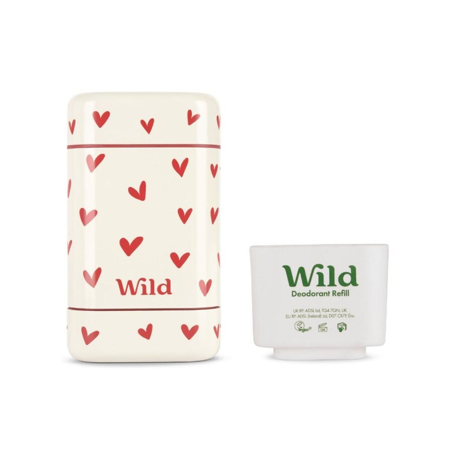 Wild deo hjerte etui pink grapefruit & lime 40 g
