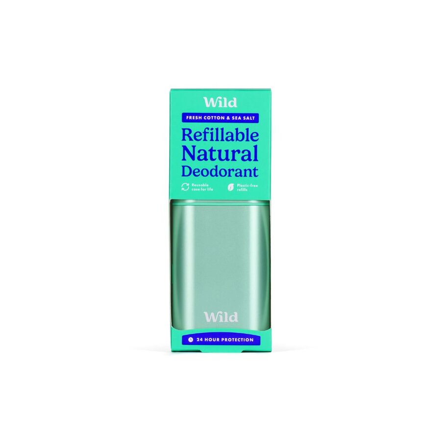 Wild deo aqua etui fresh cotton & sea salt 40 g