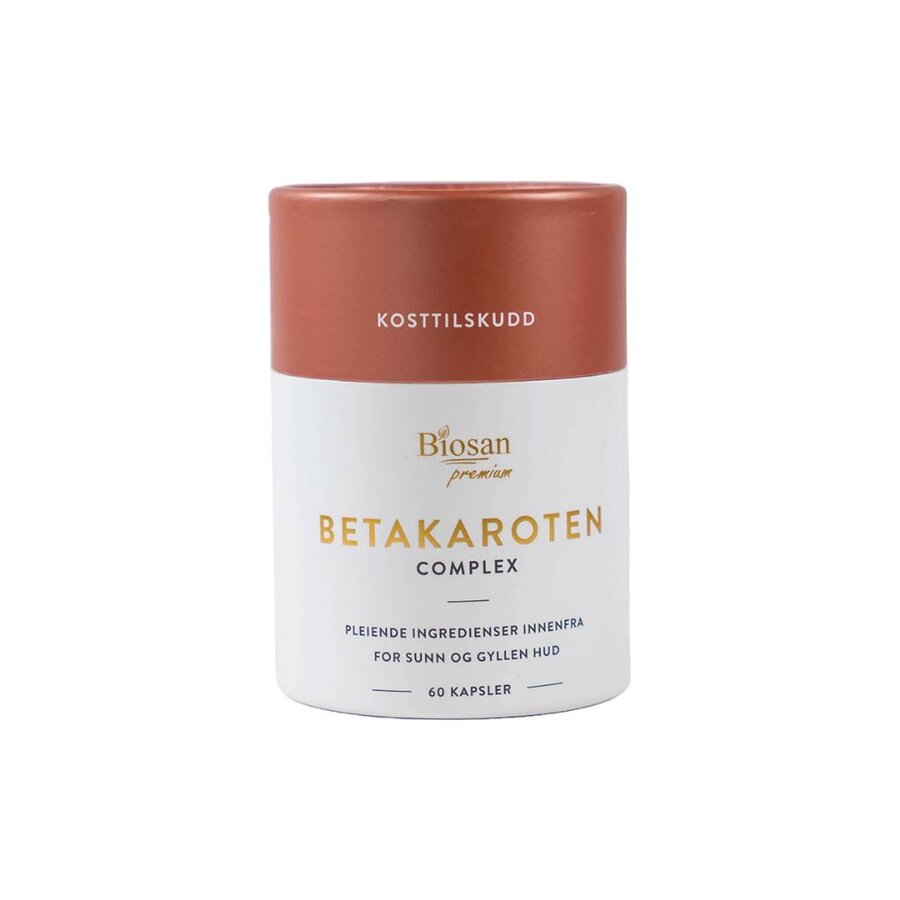 Biosan betakaroten complex 60 kapsler