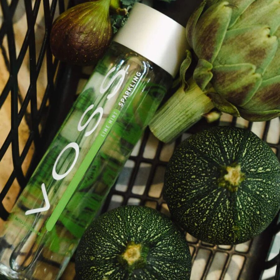 Voss Vann lime & mint kullsyre 375 ml