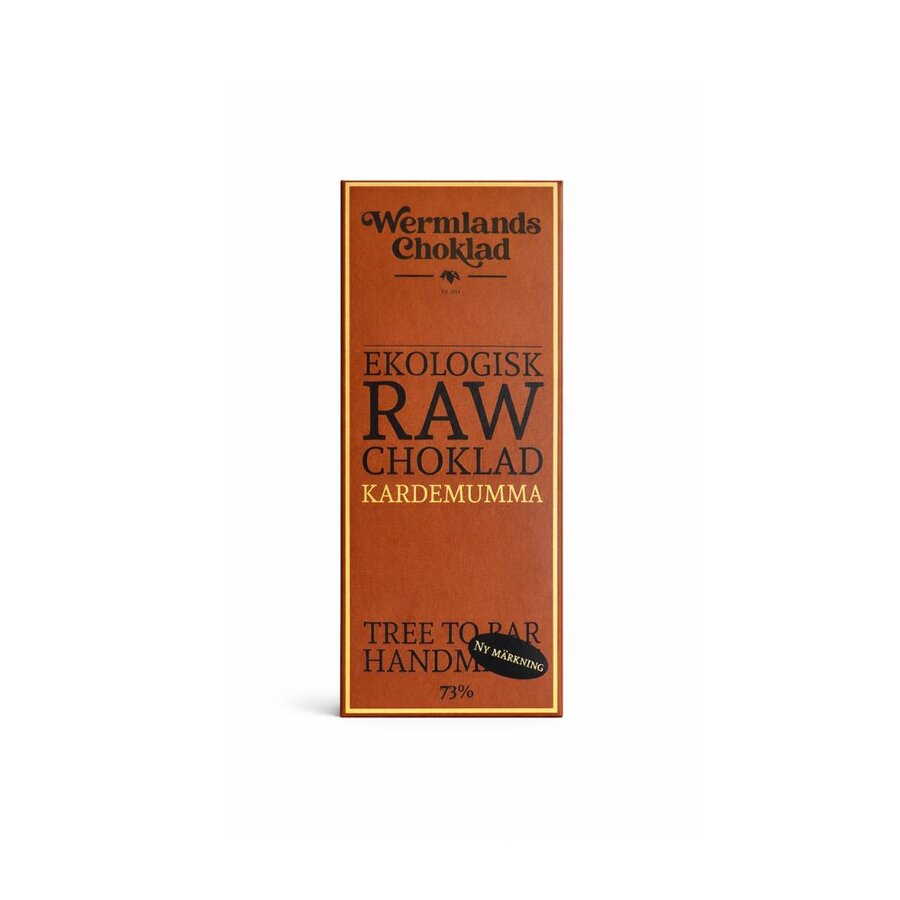 Wermlands Raw sjokolade kardemomme 50 g