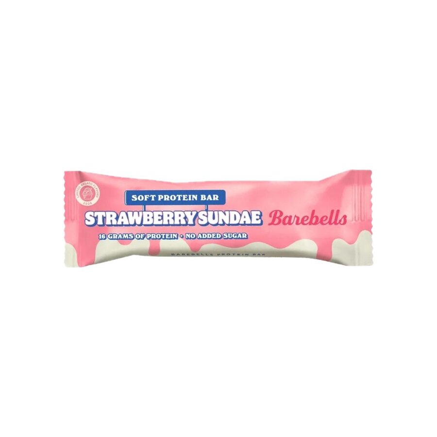 Barebells proteinbar strawberry sundae 55 g