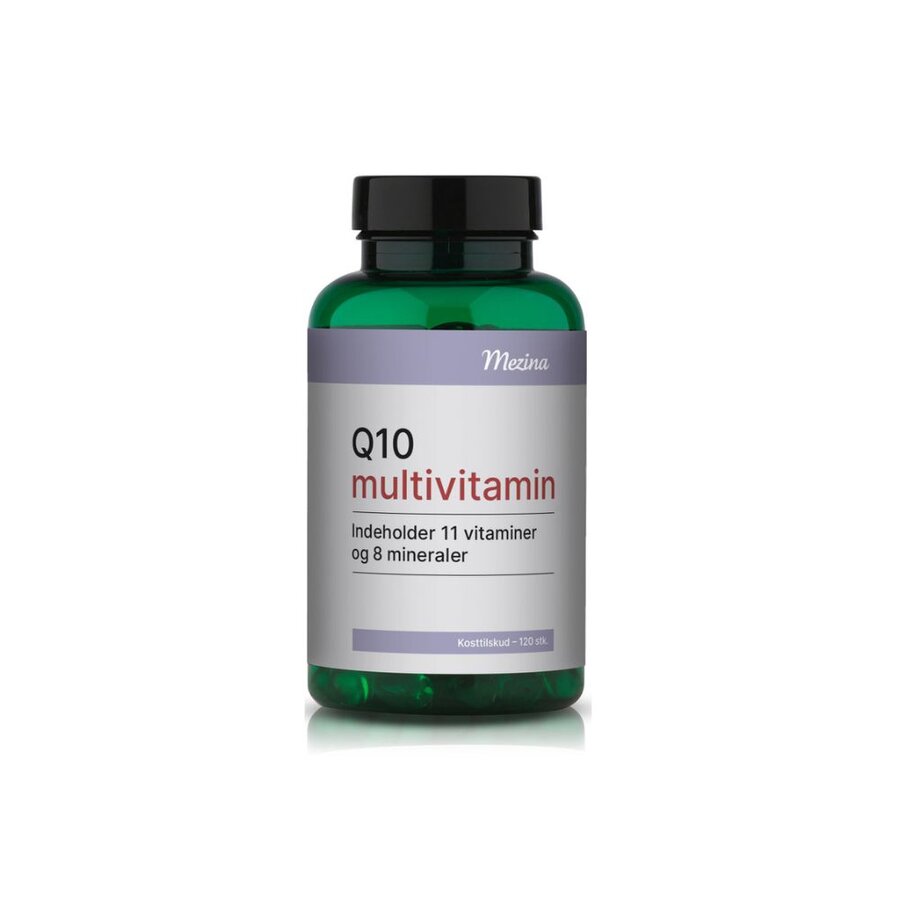 Mezina Q10 multivitamin 120 kapsler
