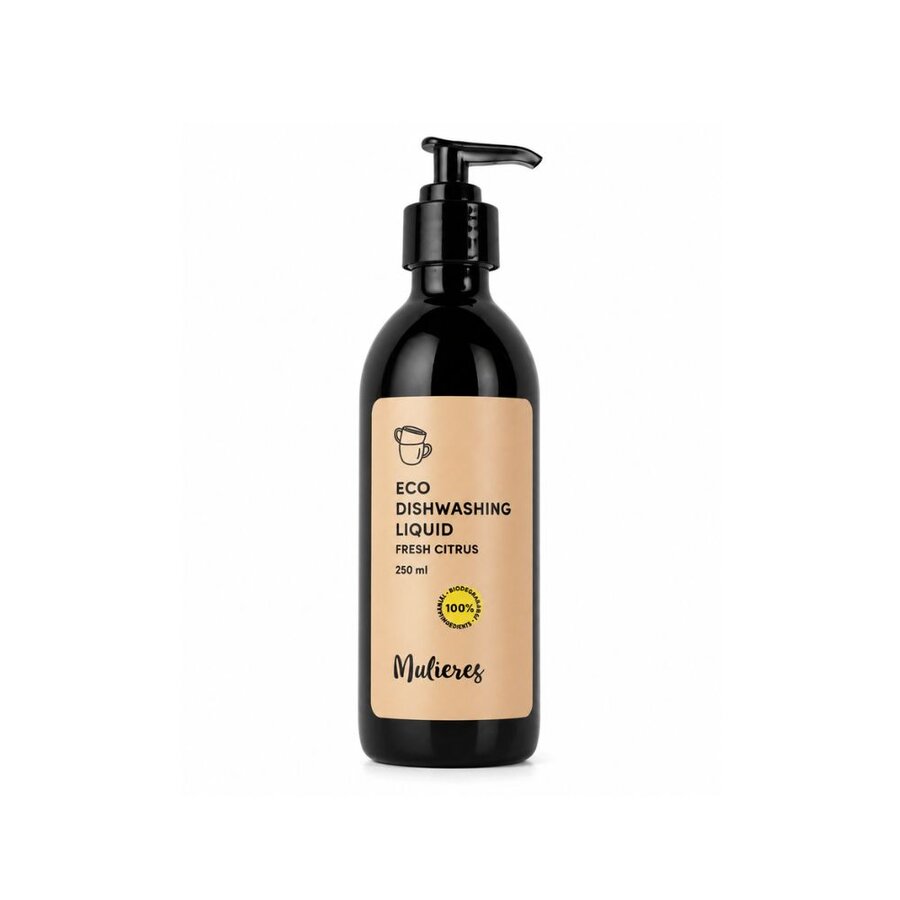 Mulieres eco dishwashing liquid fresh citrus 250 ml