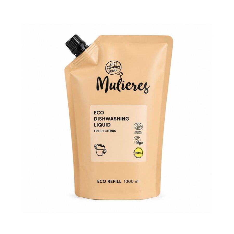 Mulieres organic hand wash orange refill 1 L