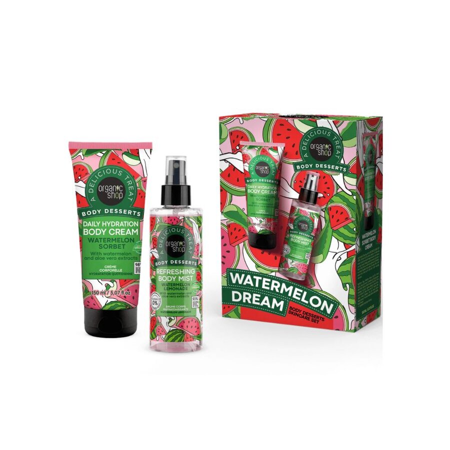 Organic Shop watermelon dream set