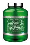 100% Whey Isolate Proteinpulver Vanilla, 2000g