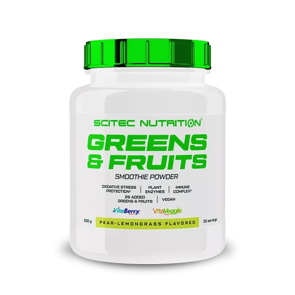 Greens and fruits - Smoothie pulver med mer enn 30 ingredienser